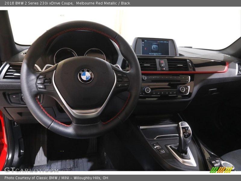 Melbourne Red Metallic / Black 2018 BMW 2 Series 230i xDrive Coupe