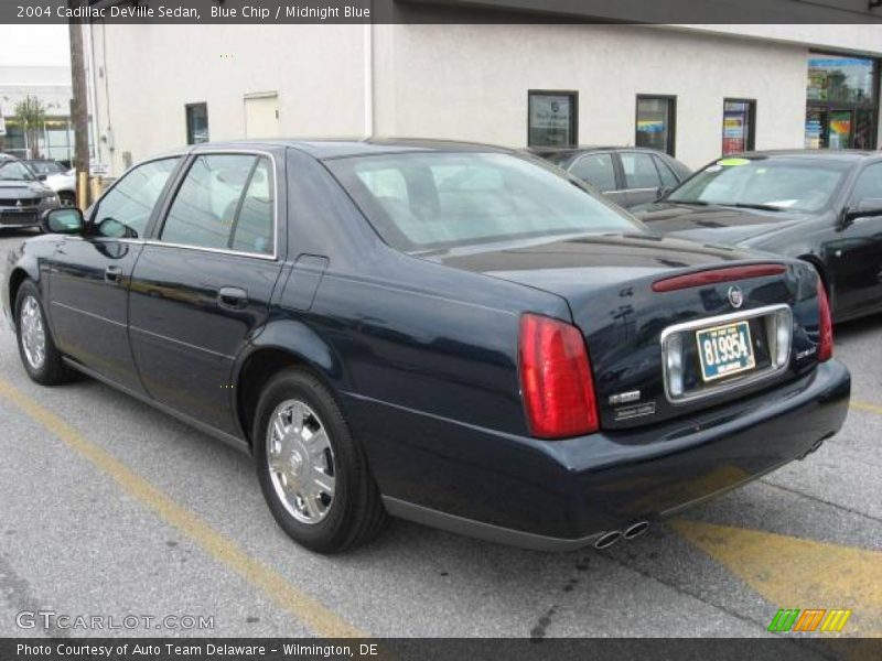 Blue Chip / Midnight Blue 2004 Cadillac DeVille Sedan