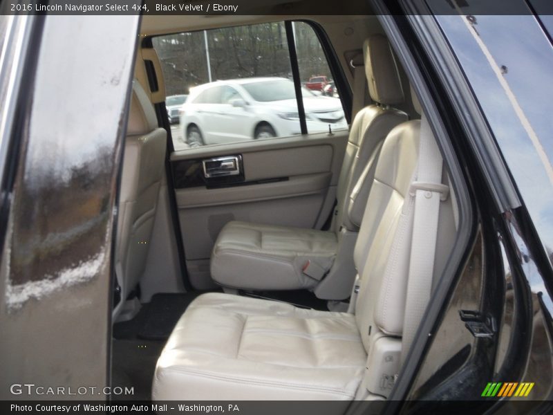 Rear Seat of 2016 Navigator Select 4x4