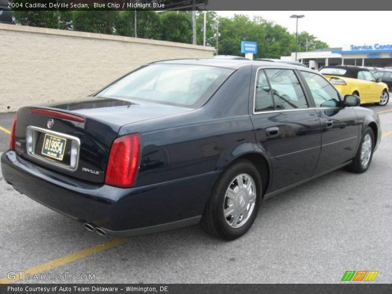 Blue Chip / Midnight Blue 2004 Cadillac DeVille Sedan