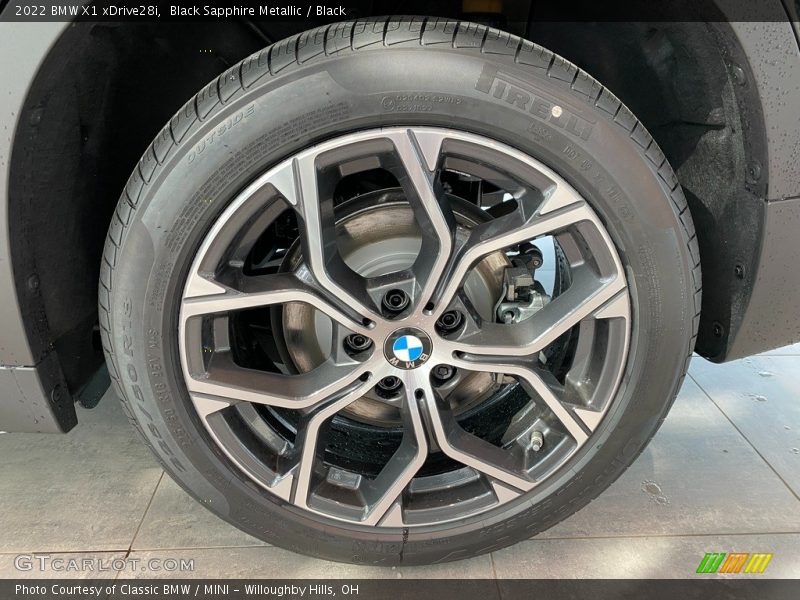 Black Sapphire Metallic / Black 2022 BMW X1 xDrive28i