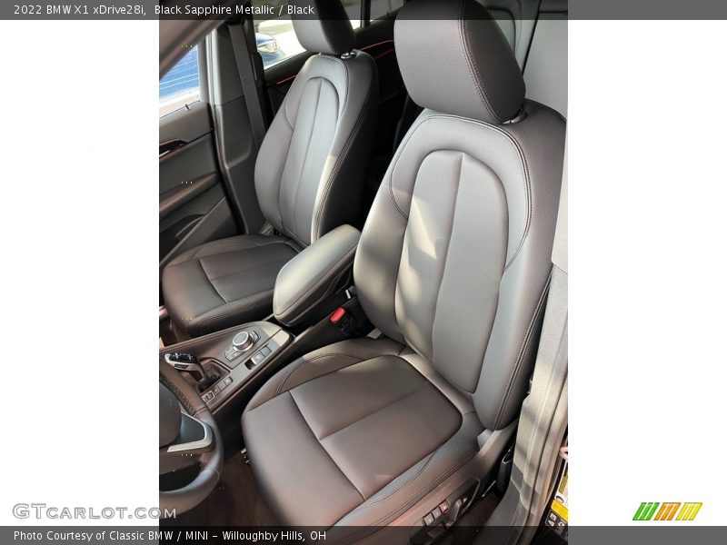 Black Sapphire Metallic / Black 2022 BMW X1 xDrive28i