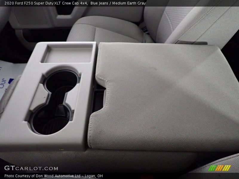 Blue Jeans / Medium Earth Gray 2020 Ford F250 Super Duty XLT Crew Cab 4x4