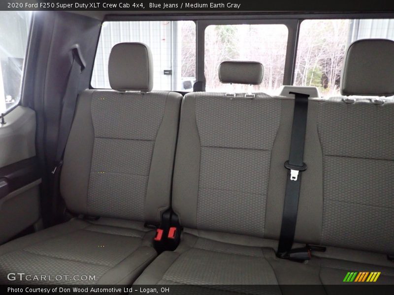 Blue Jeans / Medium Earth Gray 2020 Ford F250 Super Duty XLT Crew Cab 4x4