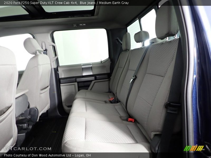 Blue Jeans / Medium Earth Gray 2020 Ford F250 Super Duty XLT Crew Cab 4x4
