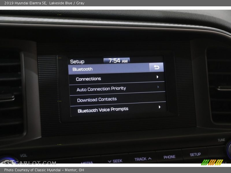 Lakeside Blue / Gray 2019 Hyundai Elantra SE