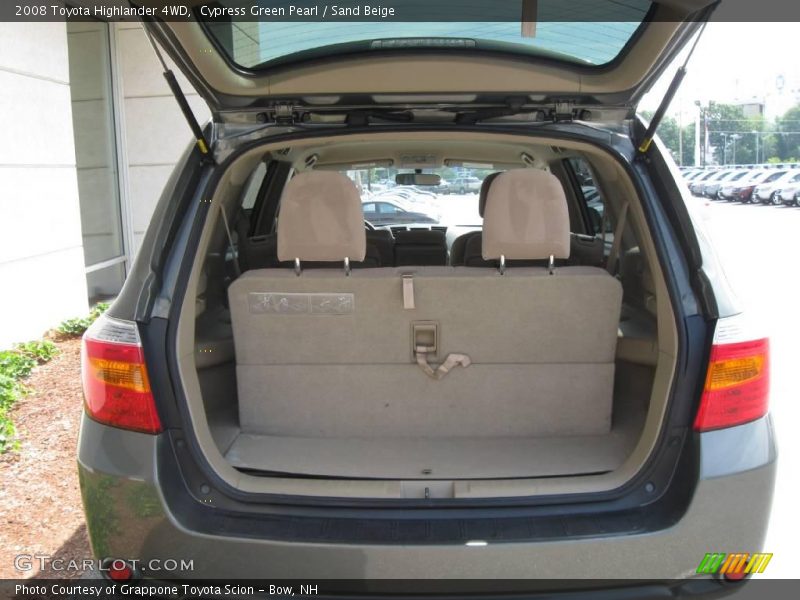 Cypress Green Pearl / Sand Beige 2008 Toyota Highlander 4WD