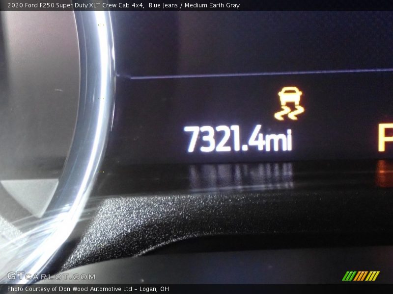 Blue Jeans / Medium Earth Gray 2020 Ford F250 Super Duty XLT Crew Cab 4x4