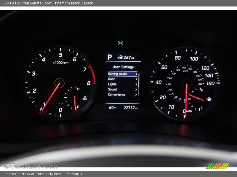 Phantom Black / Black 2019 Hyundai Sonata Sport