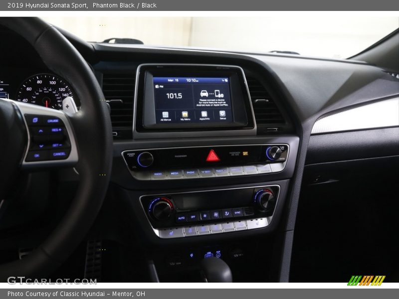 Phantom Black / Black 2019 Hyundai Sonata Sport
