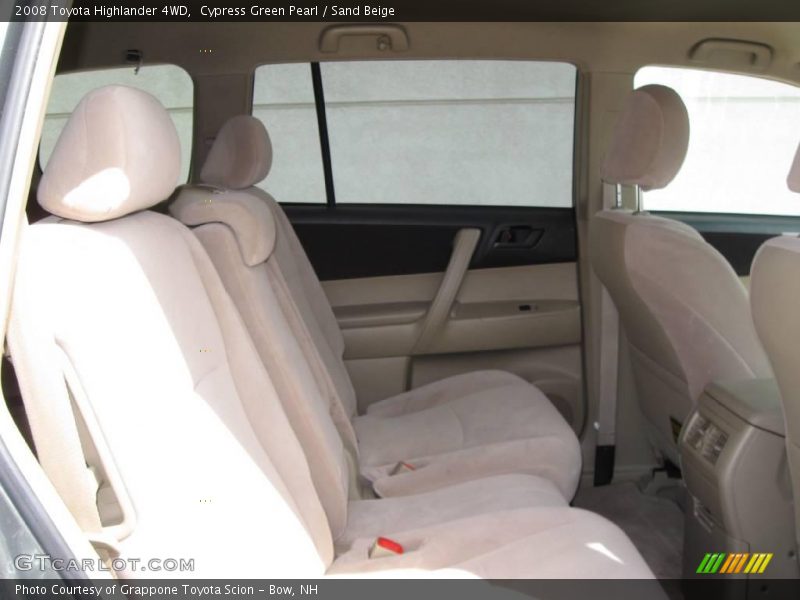 Cypress Green Pearl / Sand Beige 2008 Toyota Highlander 4WD