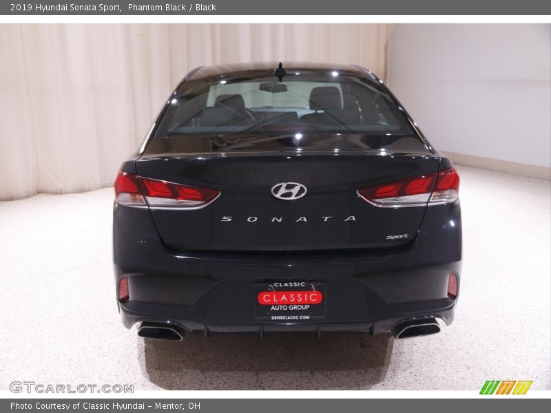 Phantom Black / Black 2019 Hyundai Sonata Sport