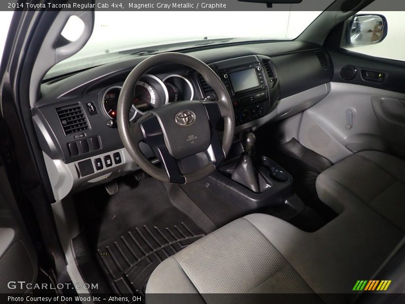 Magnetic Gray Metallic / Graphite 2014 Toyota Tacoma Regular Cab 4x4