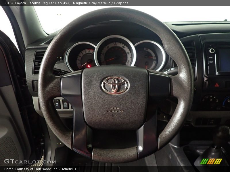 Magnetic Gray Metallic / Graphite 2014 Toyota Tacoma Regular Cab 4x4