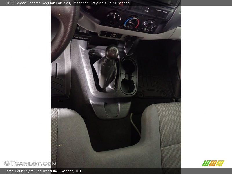 Magnetic Gray Metallic / Graphite 2014 Toyota Tacoma Regular Cab 4x4