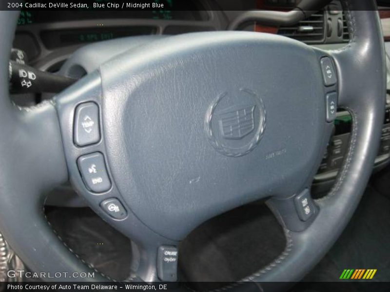 Blue Chip / Midnight Blue 2004 Cadillac DeVille Sedan