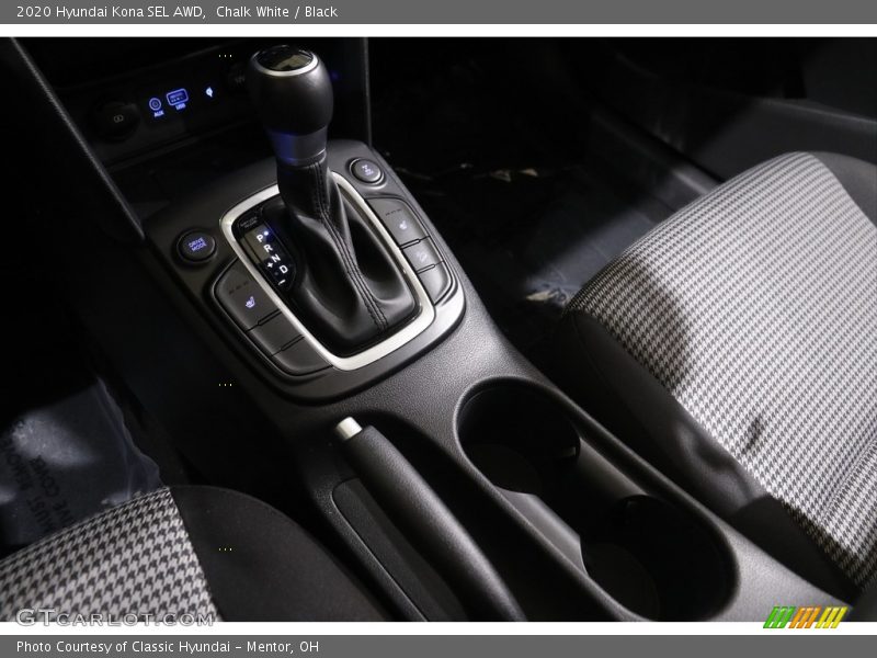 Chalk White / Black 2020 Hyundai Kona SEL AWD