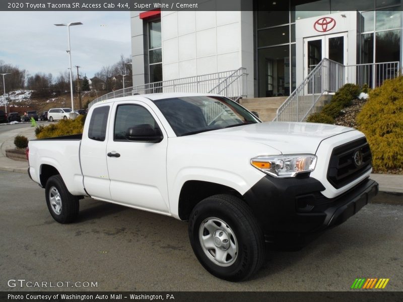 Front 3/4 View of 2020 Tacoma SR Access Cab 4x4