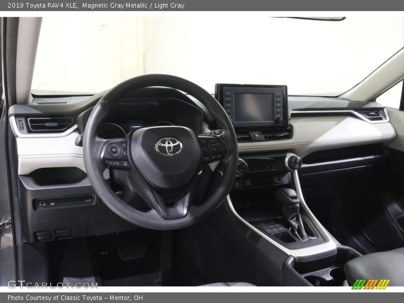 Magnetic Gray Metallic / Light Gray 2019 Toyota RAV4 XLE