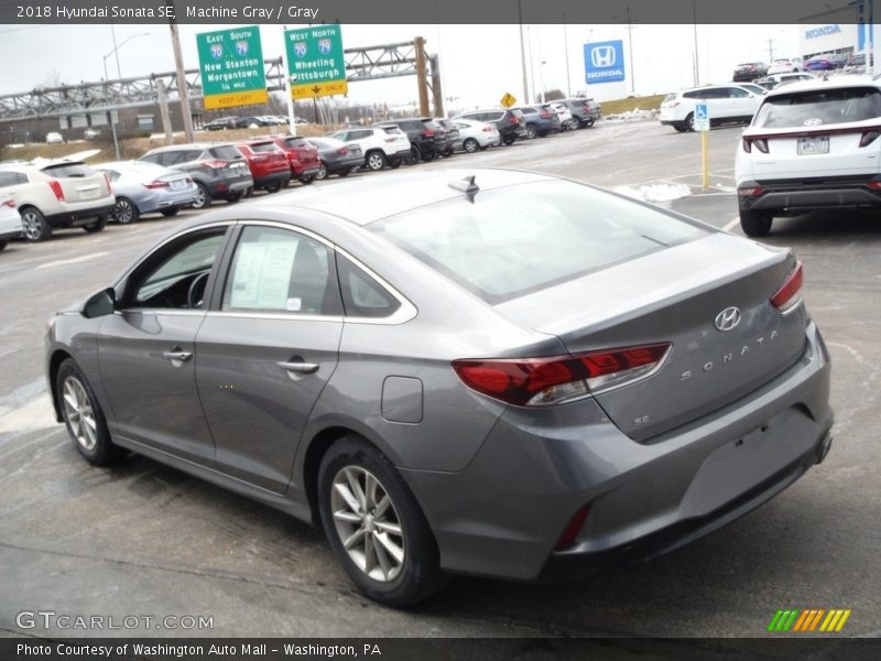 Machine Gray / Gray 2018 Hyundai Sonata SE