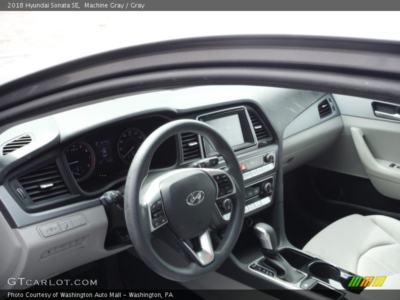 Machine Gray / Gray 2018 Hyundai Sonata SE