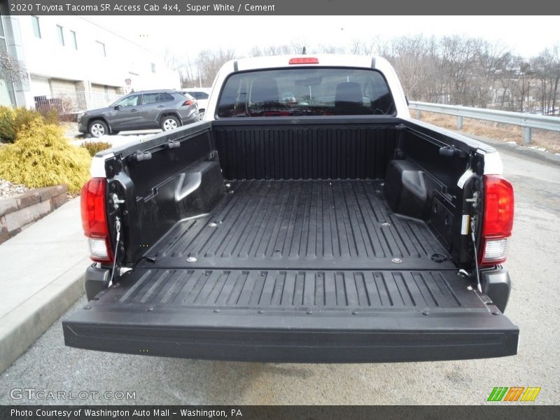 Super White / Cement 2020 Toyota Tacoma SR Access Cab 4x4