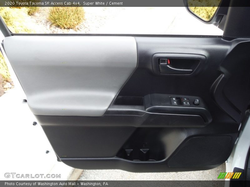 Door Panel of 2020 Tacoma SR Access Cab 4x4