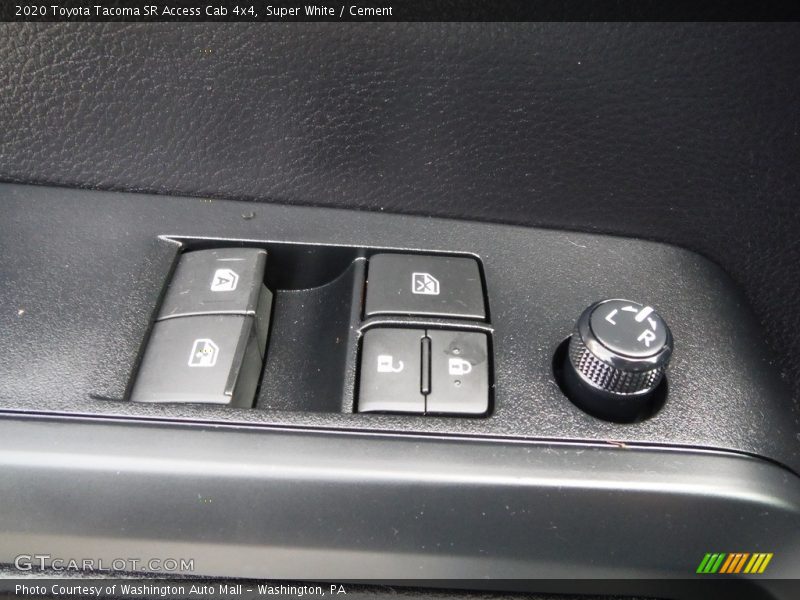 Super White / Cement 2020 Toyota Tacoma SR Access Cab 4x4