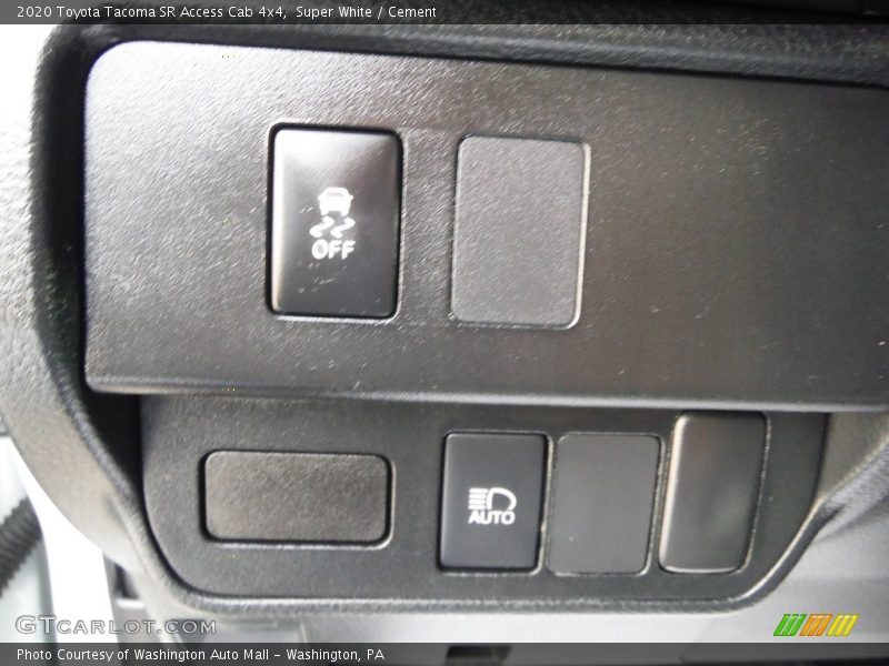 Super White / Cement 2020 Toyota Tacoma SR Access Cab 4x4