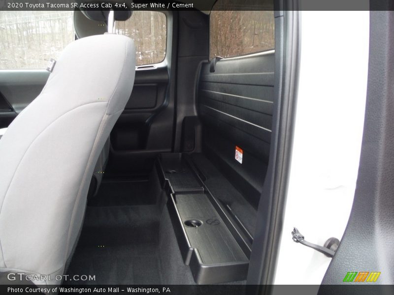 Super White / Cement 2020 Toyota Tacoma SR Access Cab 4x4