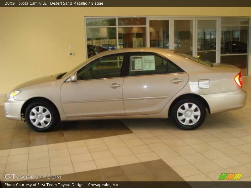 Desert Sand Metallic / Bisque 2009 Toyota Camry LE