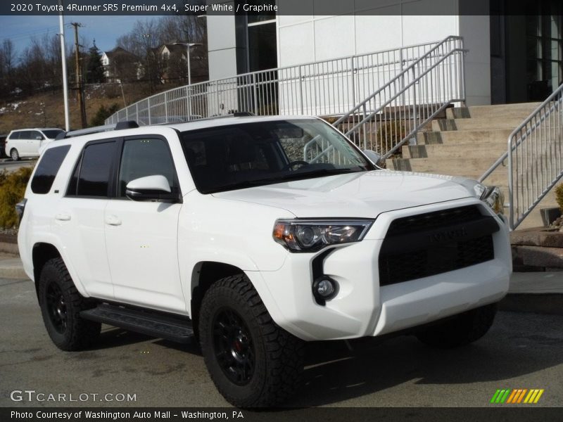Super White / Graphite 2020 Toyota 4Runner SR5 Premium 4x4