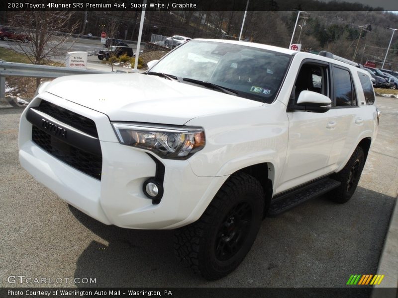 Super White / Graphite 2020 Toyota 4Runner SR5 Premium 4x4