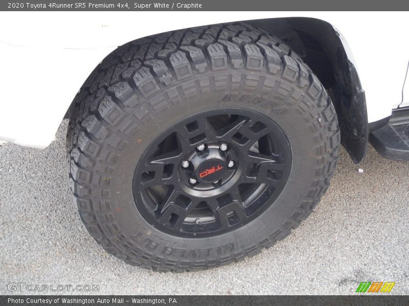 Super White / Graphite 2020 Toyota 4Runner SR5 Premium 4x4