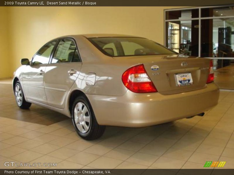 Desert Sand Metallic / Bisque 2009 Toyota Camry LE