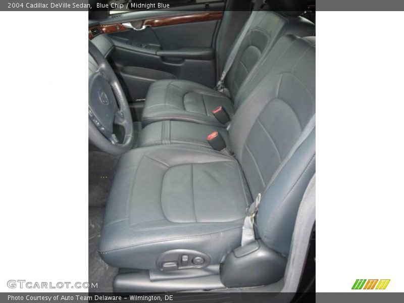 Blue Chip / Midnight Blue 2004 Cadillac DeVille Sedan