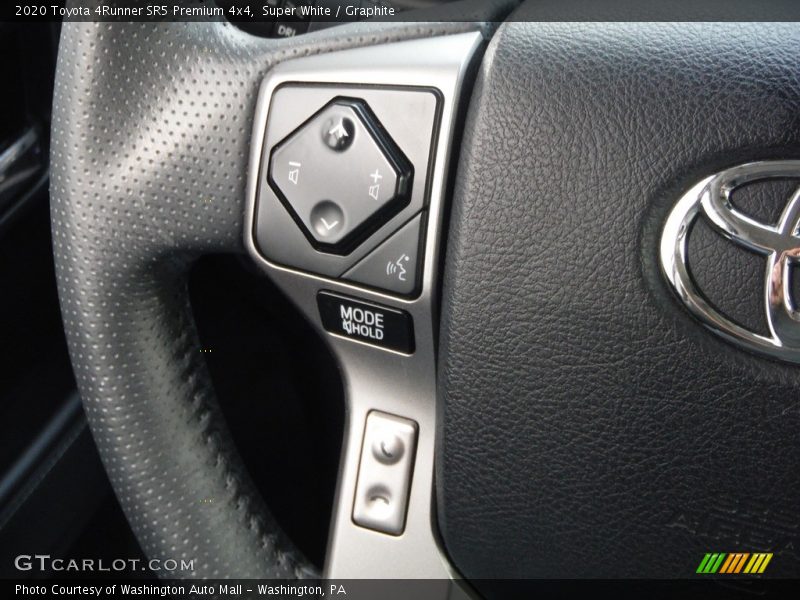 Super White / Graphite 2020 Toyota 4Runner SR5 Premium 4x4