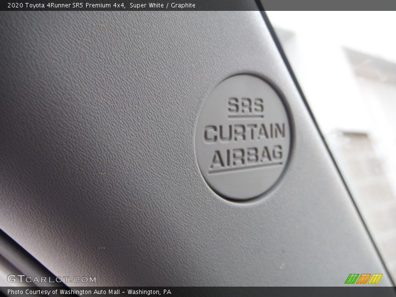 Super White / Graphite 2020 Toyota 4Runner SR5 Premium 4x4