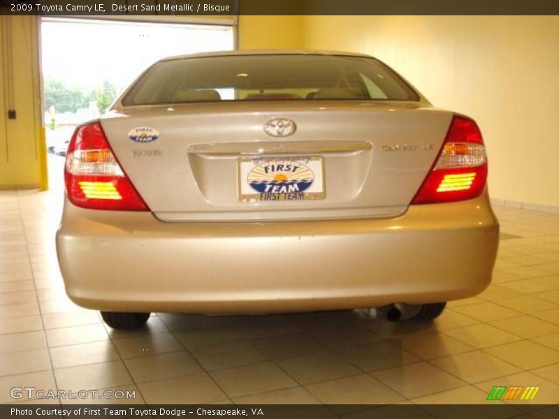 Desert Sand Metallic / Bisque 2009 Toyota Camry LE