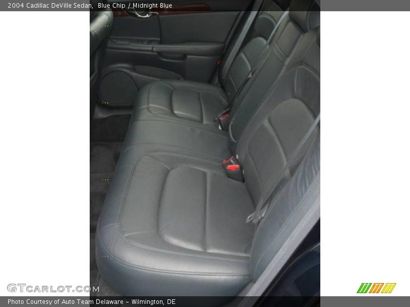 Blue Chip / Midnight Blue 2004 Cadillac DeVille Sedan