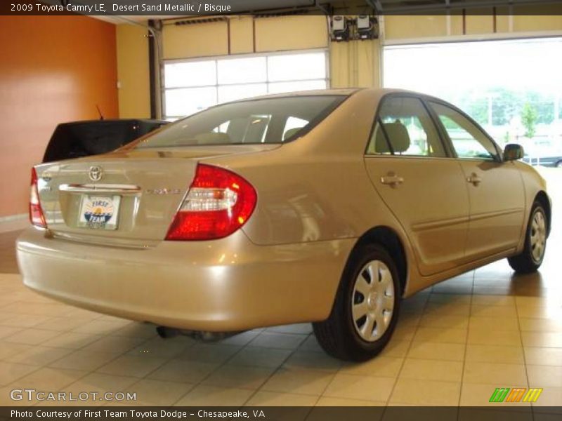 Desert Sand Metallic / Bisque 2009 Toyota Camry LE