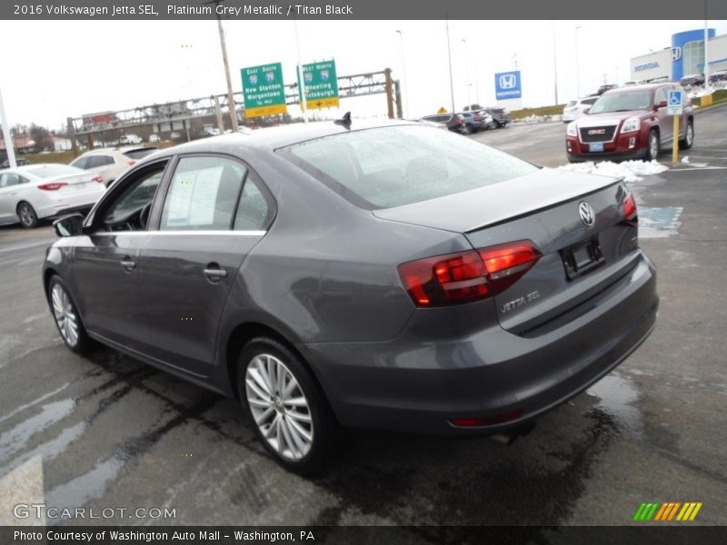 Platinum Grey Metallic / Titan Black 2016 Volkswagen Jetta SEL