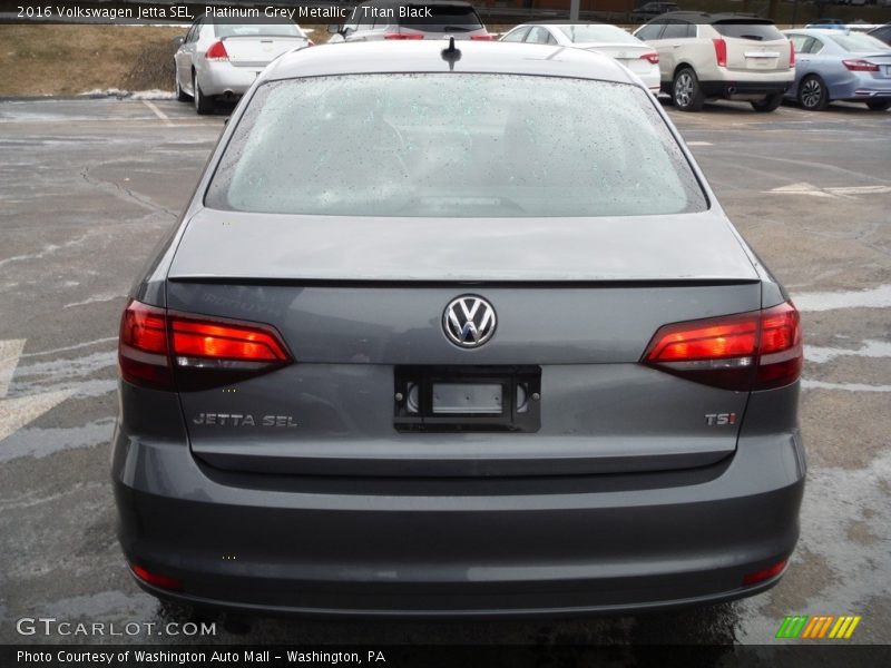 Platinum Grey Metallic / Titan Black 2016 Volkswagen Jetta SEL