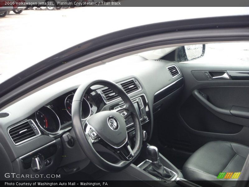 Platinum Grey Metallic / Titan Black 2016 Volkswagen Jetta SEL