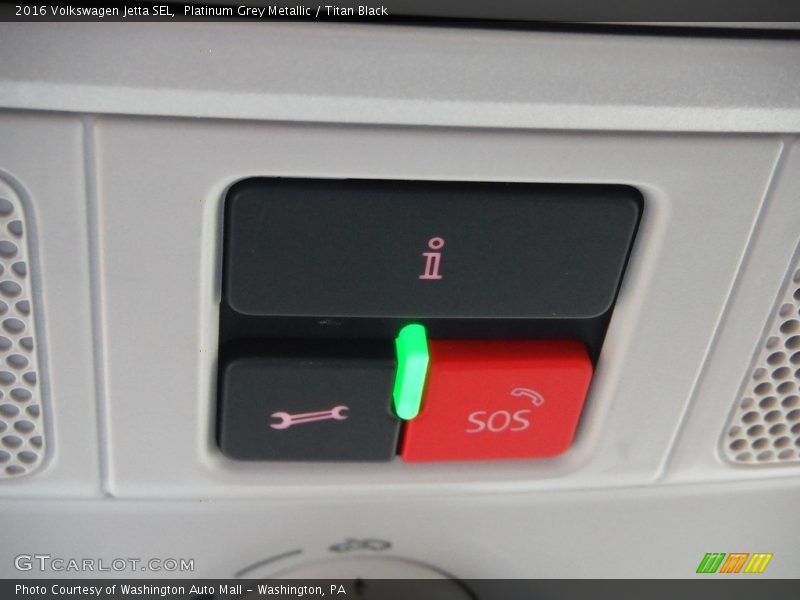 Platinum Grey Metallic / Titan Black 2016 Volkswagen Jetta SEL