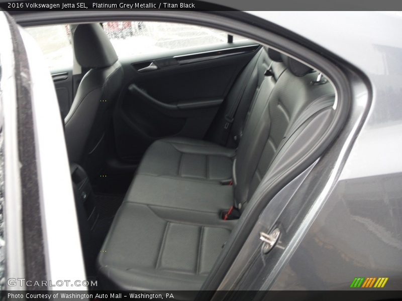Rear Seat of 2016 Jetta SEL