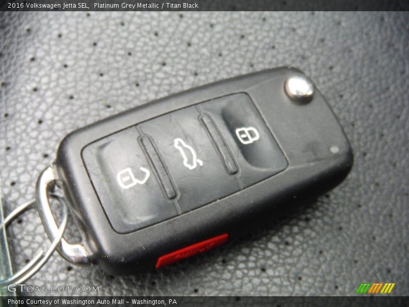 Platinum Grey Metallic / Titan Black 2016 Volkswagen Jetta SEL