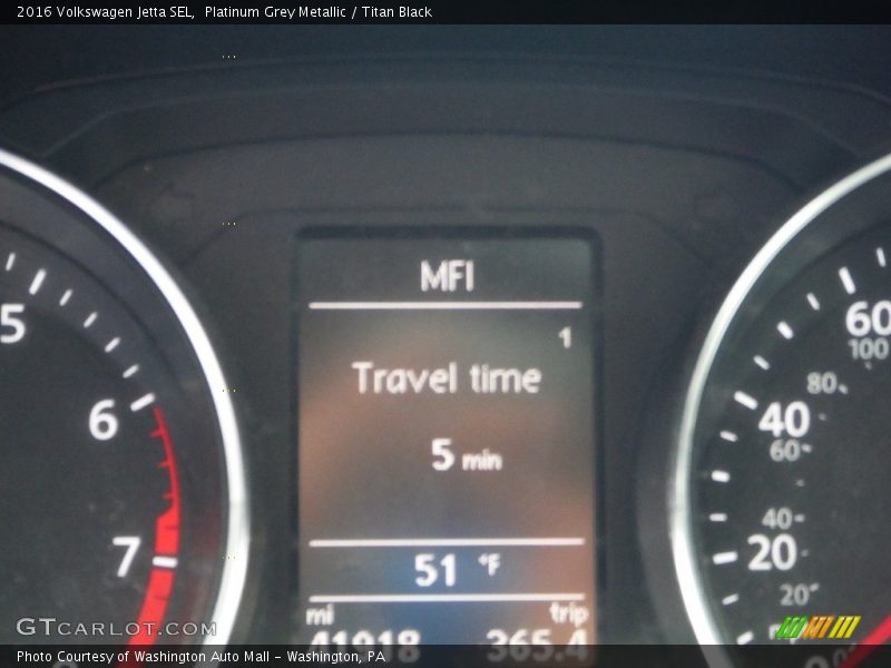 Platinum Grey Metallic / Titan Black 2016 Volkswagen Jetta SEL