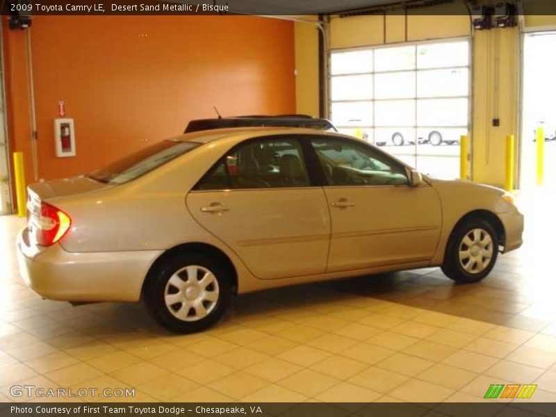 Desert Sand Metallic / Bisque 2009 Toyota Camry LE