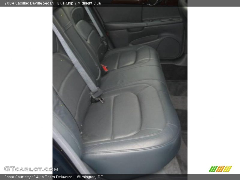 Blue Chip / Midnight Blue 2004 Cadillac DeVille Sedan